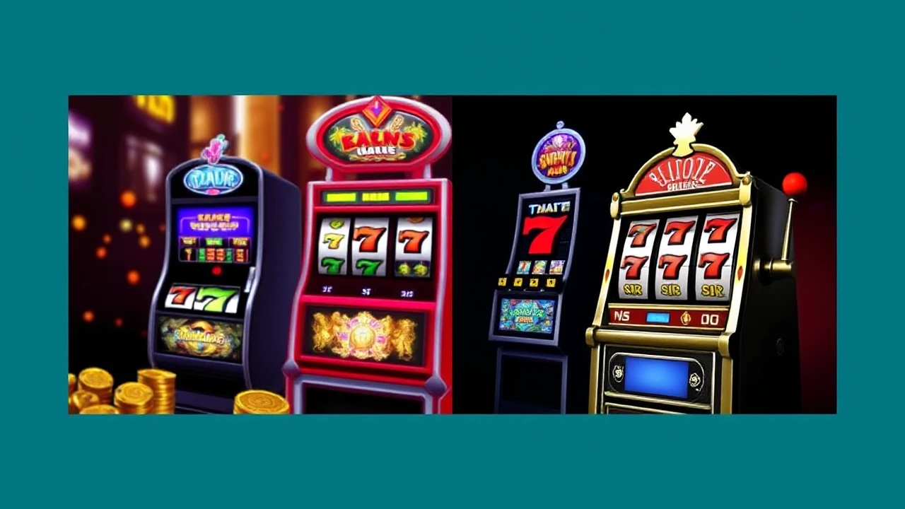 Perbandingan Slot Online versus Slot Konvensional di Tempat Kasino