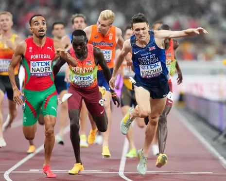UK's Jake Wightman Narrowly Misses Gold as Portugal's Isaac Nader Takes Dramatic 1500m Title