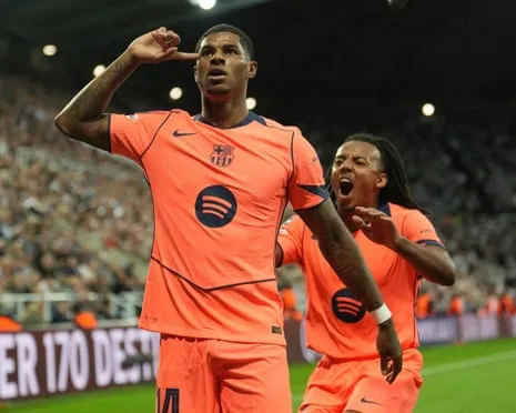 Forward ruins Newcastle's major night and insists: ‘I am improving at Barcelona’