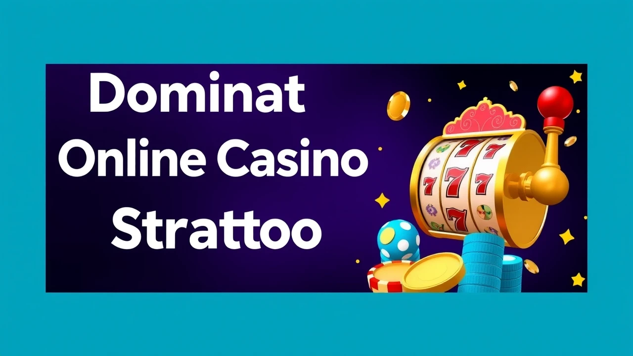 Dominating Online Casino Slot Strategy: Tricks to Stay Ahead of the Curve