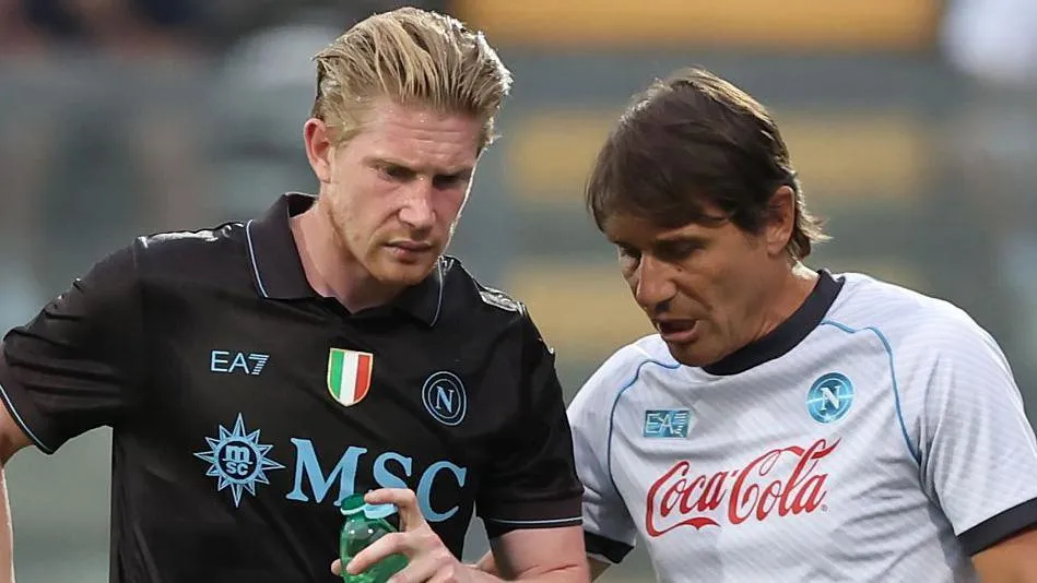 Celebrated in the manner of the legendary Maradona – might De Bruyne make a comeback to haunt the Citizens?